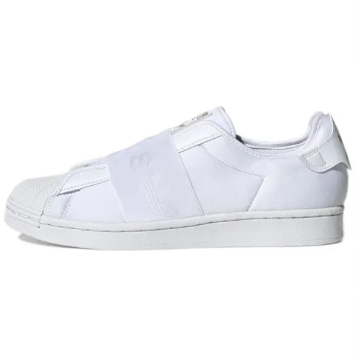 Adidas Originals SUPERSTAR Casual Coverage Abrasion Resistant Low top Skateboard Shoes Unisex White