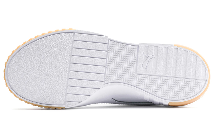 Женские кеды PUMA Cali Exotic (белые со светлой подошвой) — фото 5