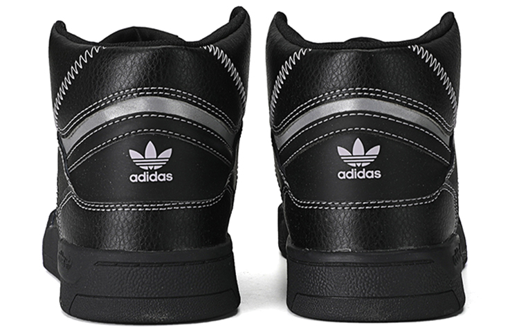Женские кеды adidas originals Drop Step (черные) — фото 4