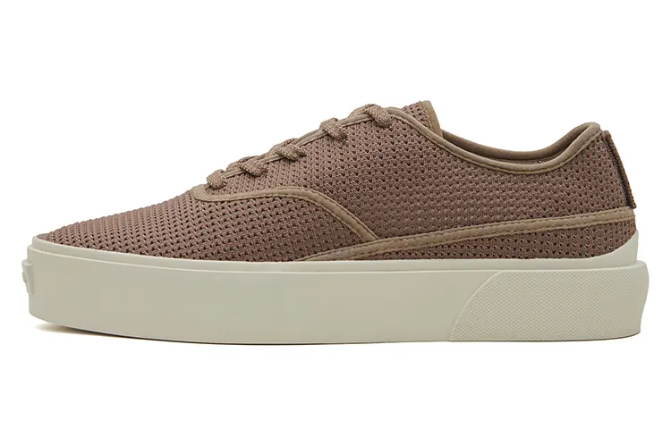 EQLZ EQUALIZER Fault Fabric Low top Skateboard Shoes Unisex Palm Tan