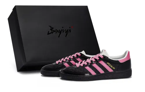 Adidas Originals HANDBALL SPEZIAL 811 Manufacturing, Galaxy Light Chasing Rose Red, Special Shoe Box