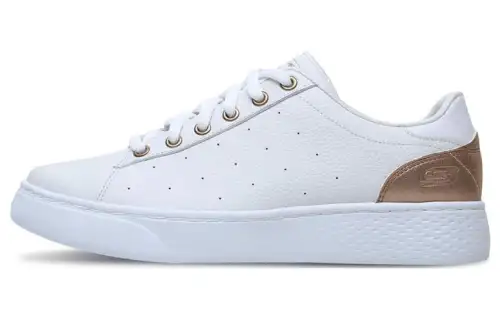 Skechers Super Cup Low top Skateboard Shoes Women's White Gold