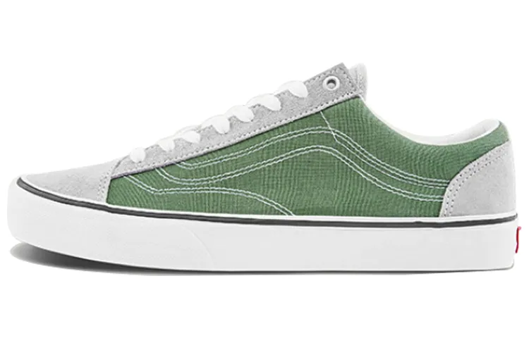 Vans Style 36 Retro Low Top Casual Skate Shoes Unisex 'Green Khaki'
