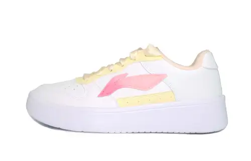 Li Ning Floating Boat Synthetic Leather Slip Resistant Abrasion Resistant Slip Resistant Abrasion Resistant Low top