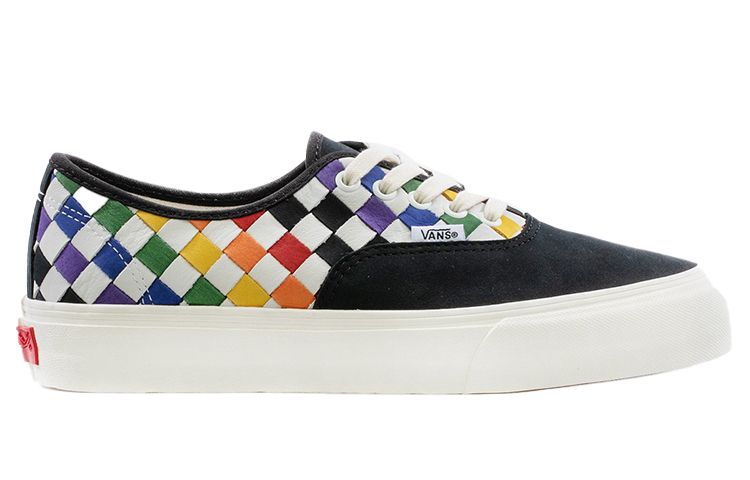 Кеды Vans Authentic Vault VLT (черно-белые) — Чёрный / белый — фото 2