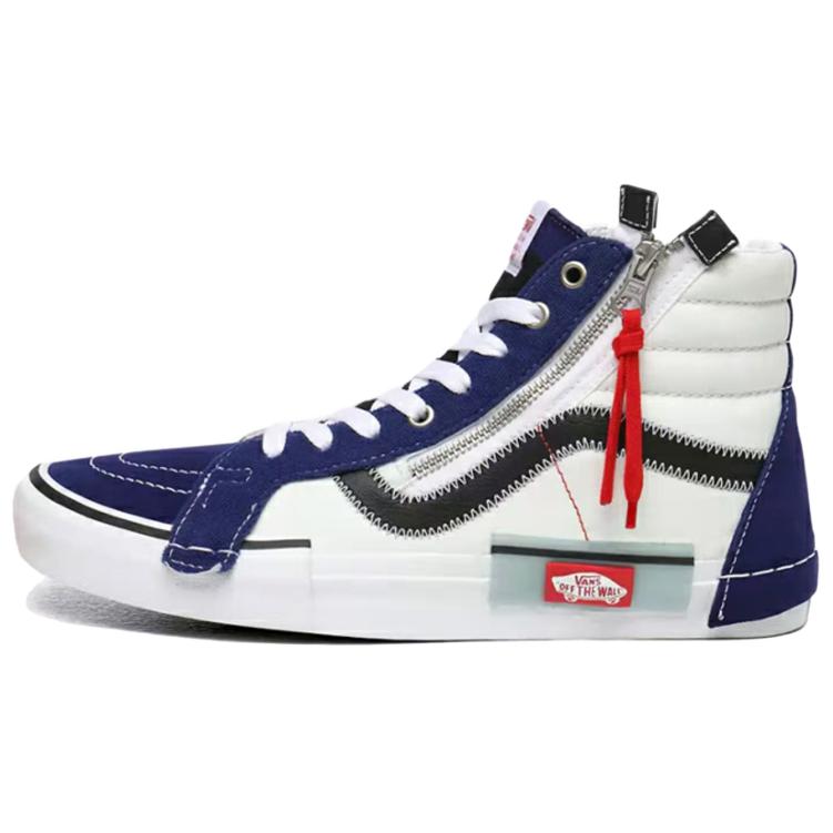 Vans SK8 Reissue Cap deconstructed, comfortable and versatile high-top sneakers for men and women, blue