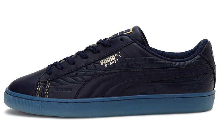 PUMA X One8 Virat Kohli Basket Classic Casual Board Shoes Black/Blue