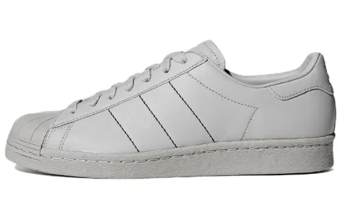 Adidas Originals Superstar Abrasion Resistant Low top Skateboard Shoes Men's Gray