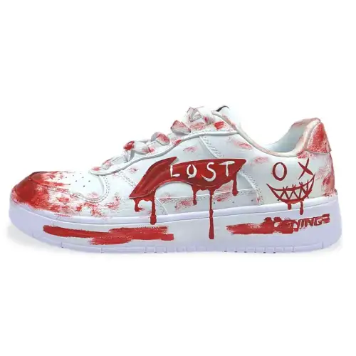 Li Ning Floating Boat Slip Resistant Cushioning Abrasion Resistant Slip Resistant Cushioning Abrasion Resistant Low top