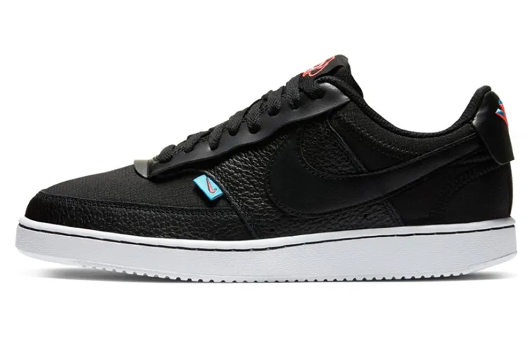 Nike Court Vision Low Premium 'Black' Women's