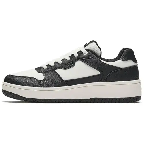 Anta Breaking Bamboo Textile, Synthetic Leather Slip Resistant Abrasion Resistant Low top Skateboard Shoes Women's