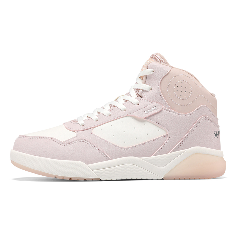 361° Winter Campaign 1.0 High top Skateboard Shoes Women's Pink White