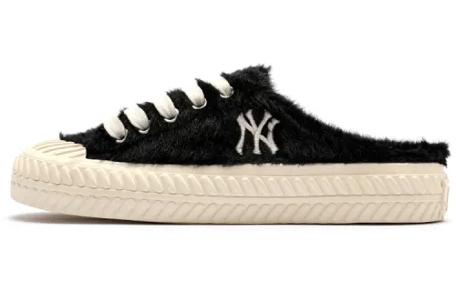 MLB Playball Mule Lightweight Low top Skateboard Shoes Unisex Black