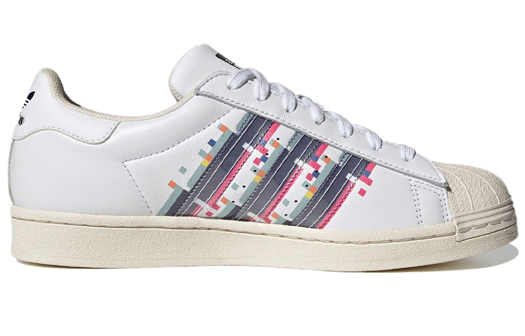 Кеды adidas originals SUPERSTAR Gaming Pack (белые) — фото 2
