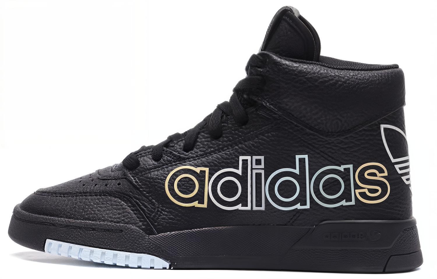 Женские кеды adidas originals Drop Step XL (черно-белые)
