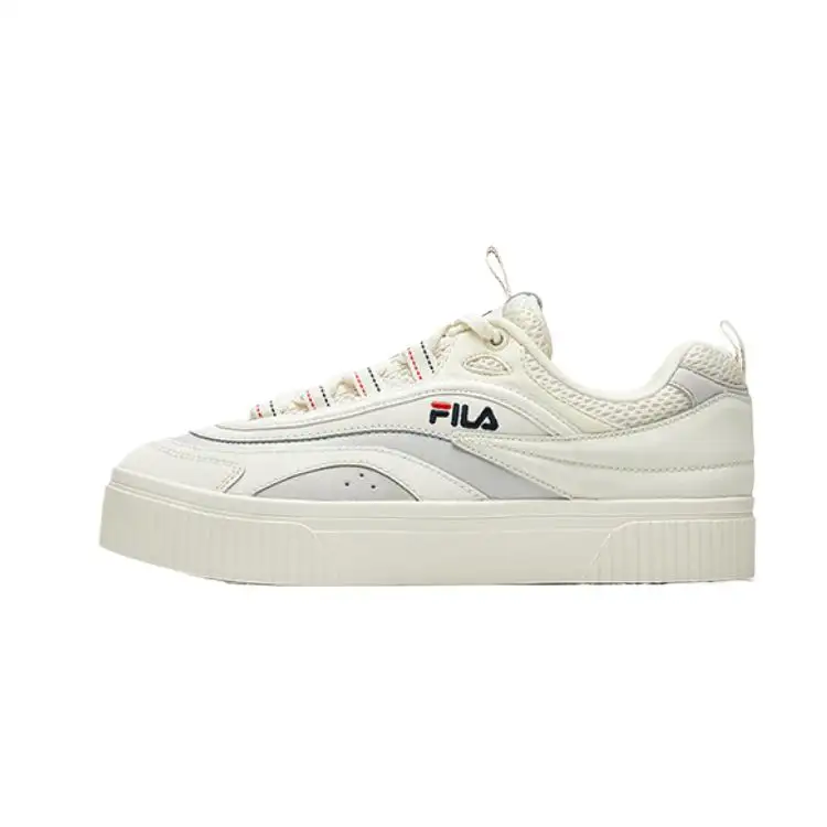 FILA PERFORMANCE FPF Cushioning Low top Skateboard Shoes Women's Ecru