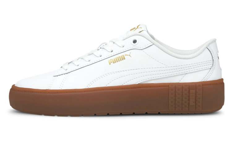 PUMA Smash Platform V2 'White Gum' Women's