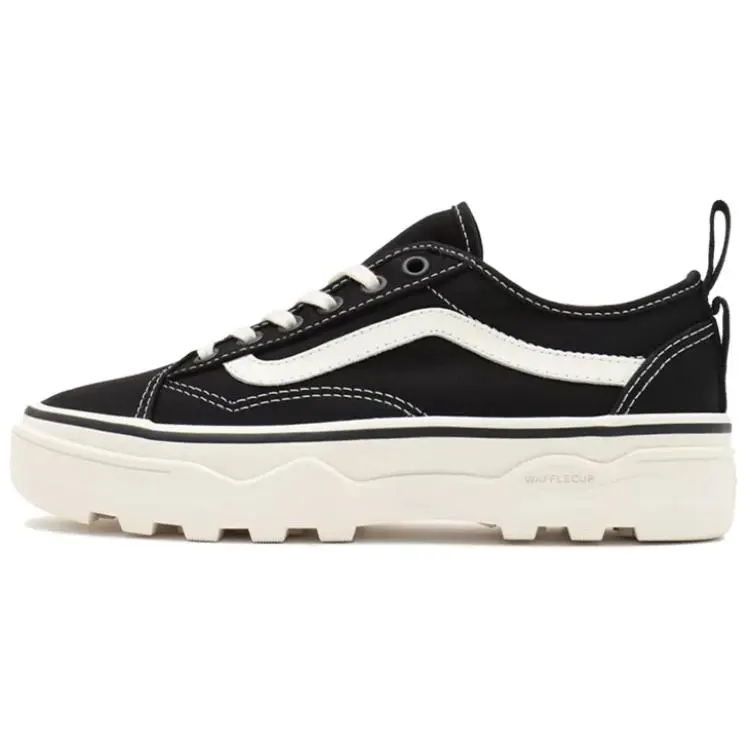 Vans Abrasion Resistant Breathable Low top Skateboard Shoes Unisex Black White