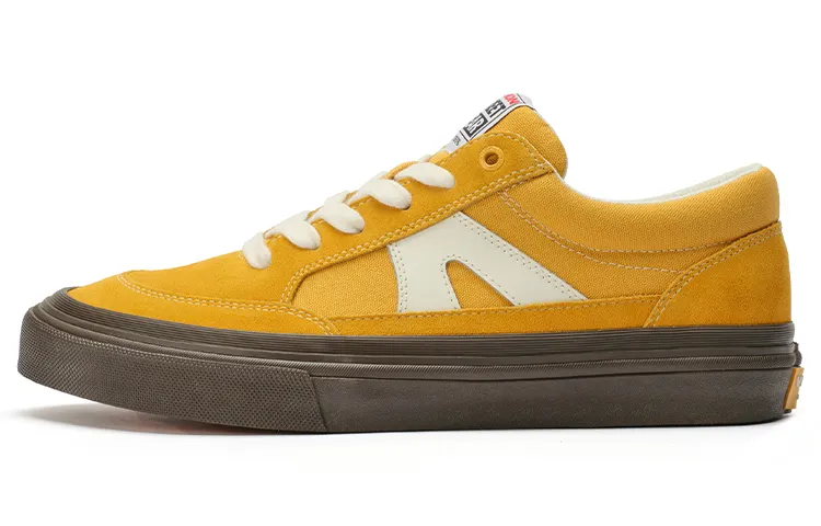 Vision Street Wear Stick Low top Skateboard Shoes Unisex Sand Dune Yellow
