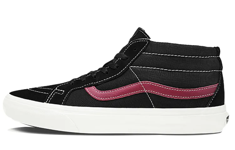 Sk8 Vans-Mid Reissue 'Sport Vintage - Black'