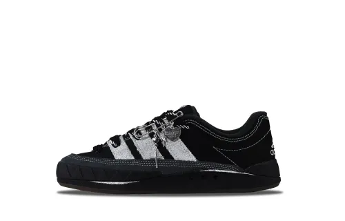 Adidas Originals Adimatic Slip Resistant Abrasion Resistant Low top Skateboard Shoes Unisex Silver
