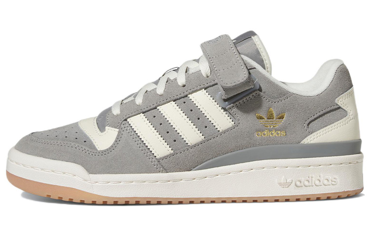 Кроссовки adidas originals FORUM Low (белые / серые)