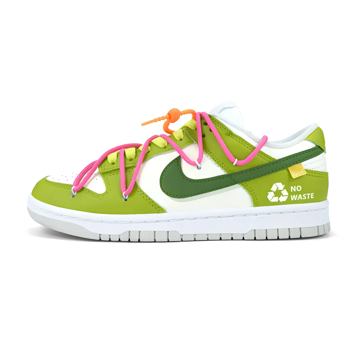 Nike Dunk Black Thorn Island, Green Apple Amusement Park Slip Resistant, Abrasion Resistant, Lightweight Low top