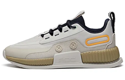 Anta Textile, Synthetic Leather Abrasion Resistant Breathable Cushioning Slip Resistant Low top Skateboard Shoes Men's