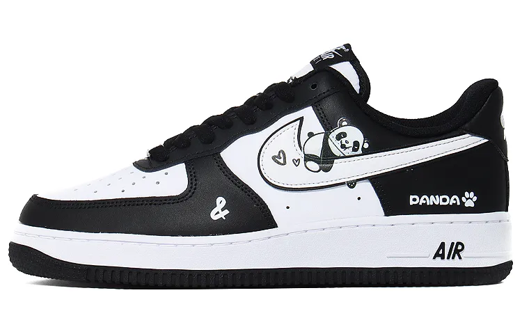 Nike Air Force 1 Low top Skateboard Shoes Men's White Black