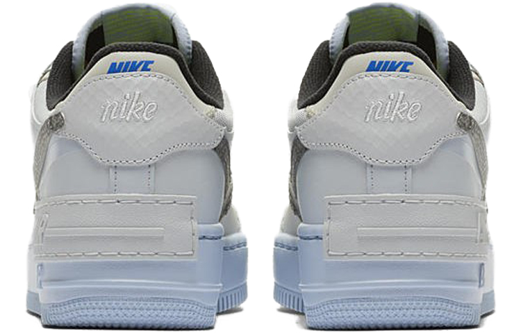 Женские кроссовки Nike Air Force 1 Shadow (голубые) — 雾蓝 — фото 5