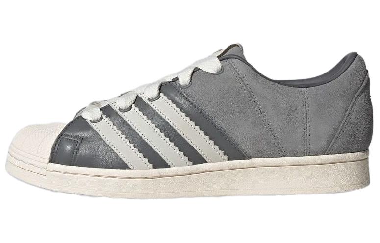 Adidas Originals Superstar Supermodified Low top Skateboard Shoes Unisex Gray