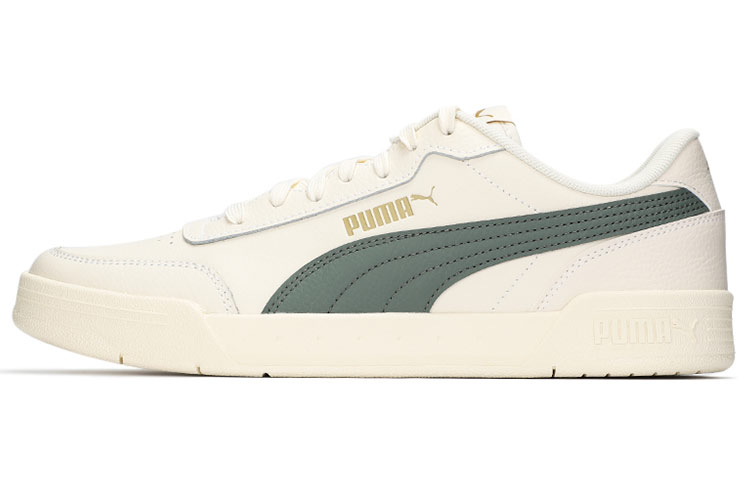 Кеды PUMA Caracal (бежево-белый-бирюзово-зеленый)