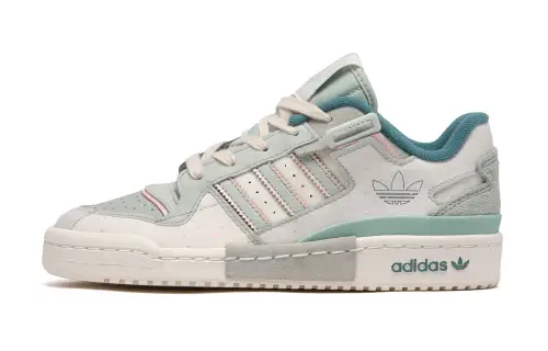 Adidas Originals FORUM 101 Low top Skateboard Shoes Unisex White Green