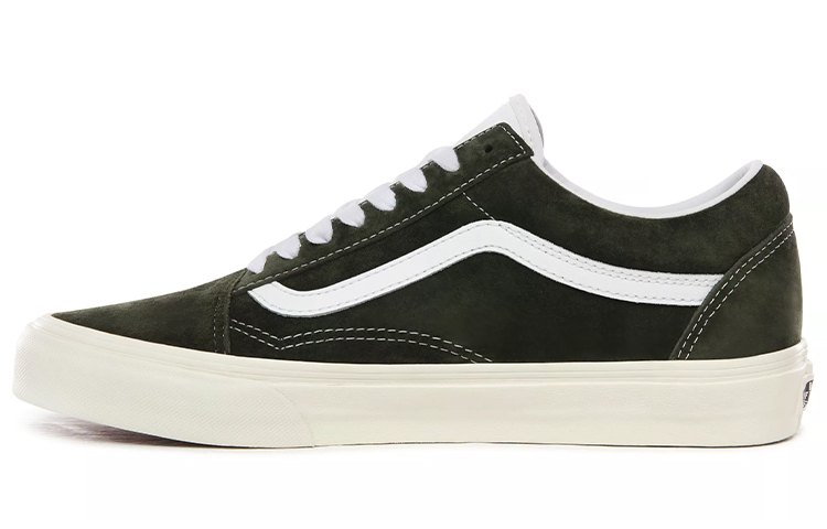 Кеды Vans Old Skool (темно-зеленые) — фото 1