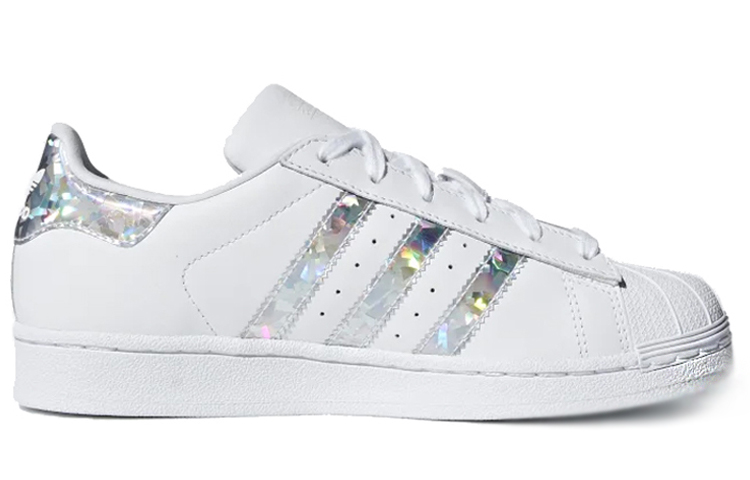 Женские кеды adidas originals SUPERSTAR (молочные) — фото 2