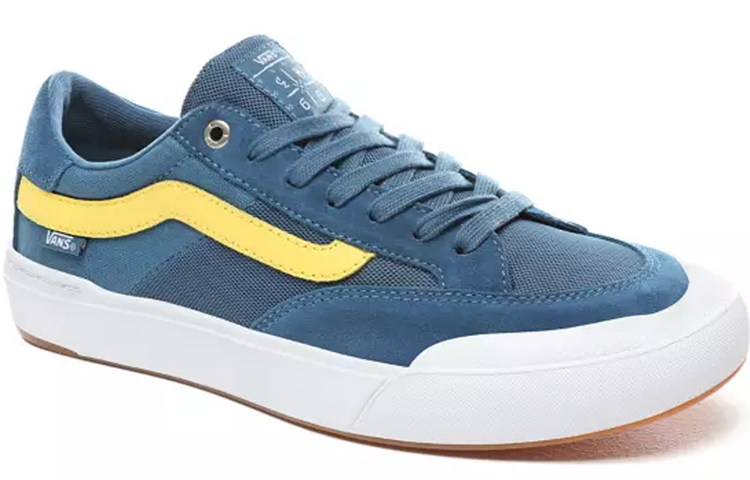 Кеды Vans Berle Pro (желто-синие) — Жёлтый / синий — фото 3