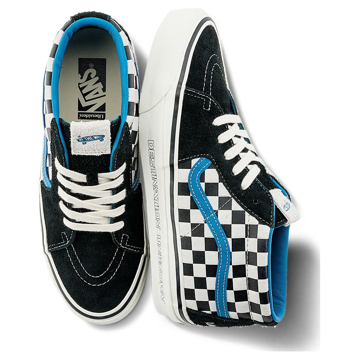 Sk8 Liberaiders x Sk8 Vans-Mid Reissue 83 Lx 'Destination Unknown'