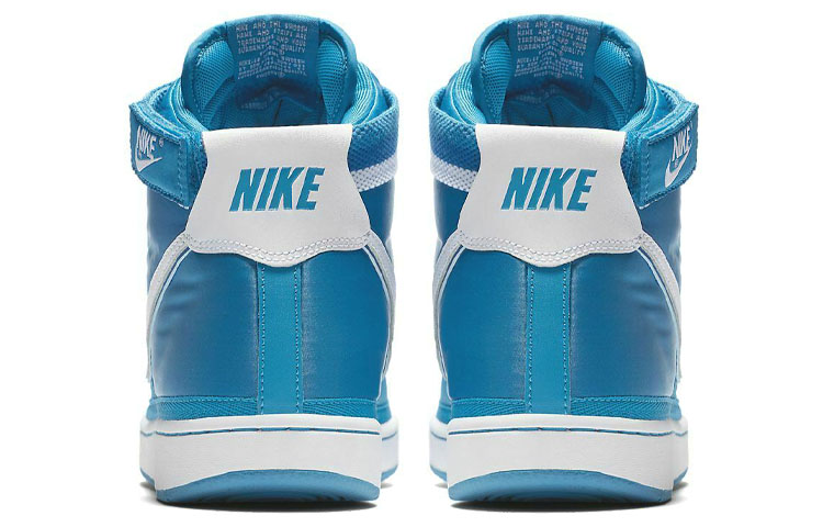 Мужские кеды Nike Air Vandal High Supreme (сине-белые) — Синий / белый — фото 5