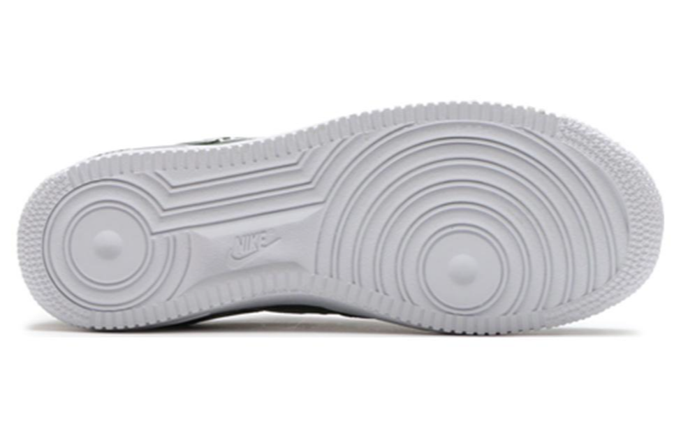 Мужские кроссовки Nike Air Force 1 Retro (темно-зеленые) — фото 5
