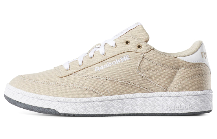 Reebok Club C Skateboard Shoes Men's Low Top Milk Tea Brown