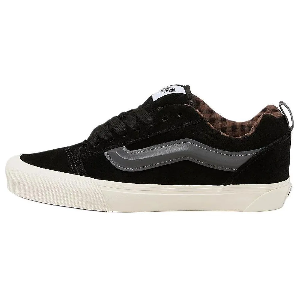 Vans Knu Skool Abrasion Resistant Abrasion Resistant Low top Skateboard Shoes Women's Black