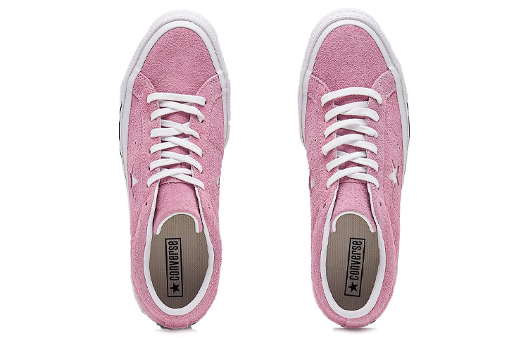 Кеды Converse one star OX (розово-белые) — фото 5