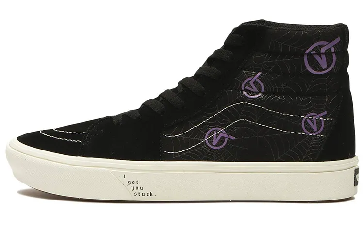 Vans SK8 HI Comfycush Spider Black Purple