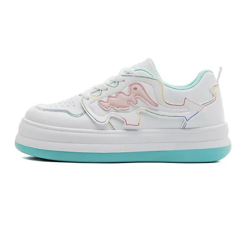 RENBEN Slip Resistant Balance Lightweight Low top Skateboard Shoes Women's