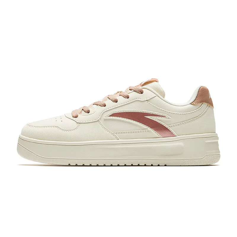 Anta Easy 1.5 Slip Resistant, Abrasion Resistant, Lightweight, Breathable, Height Increasing Low top Skateboard Shoes