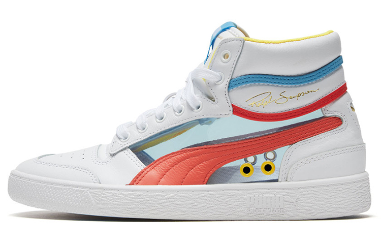 Кеды PUMA Ralph Sampson Mid Glass (белые)