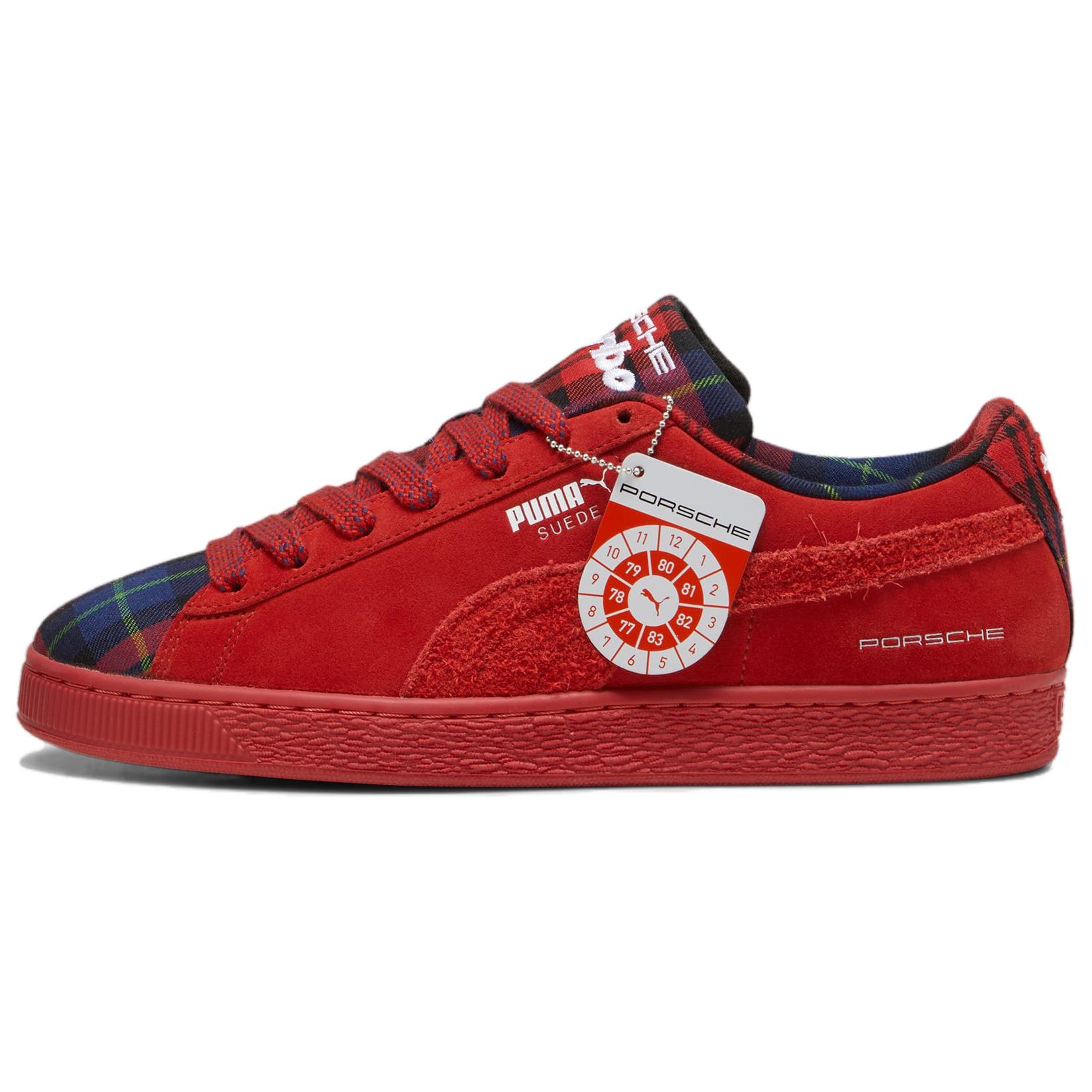PUMA Porsche Legacy Low top Skateboard Shoes Unisex Red