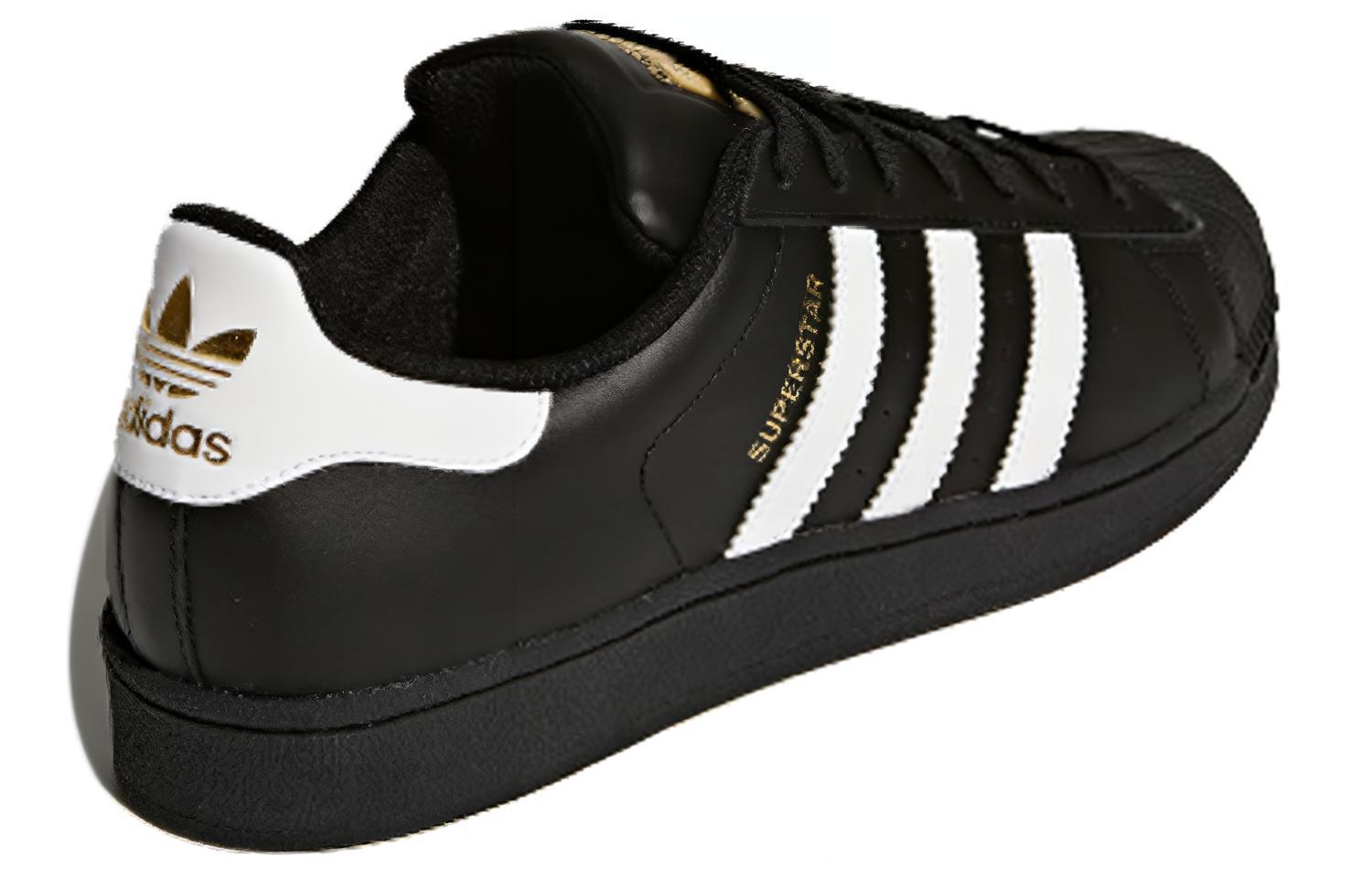 Кеды adidas Originals Superstar Foundation (черно-белые) — фото 4