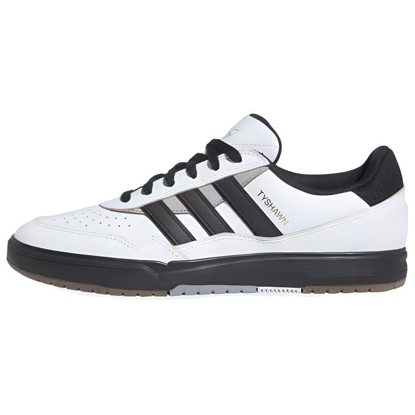 Кеды adidas adidas originals Tyshawn II (бело-черно-серые)