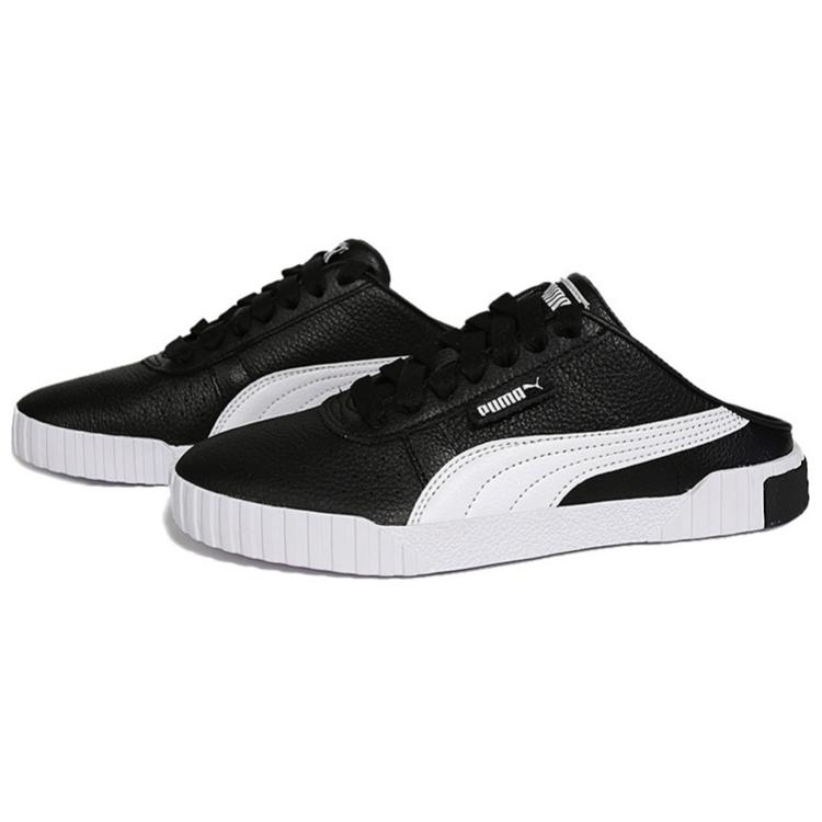 Женские кеды PUMA Cali Varsity Lo (черно-белые) — фото 4